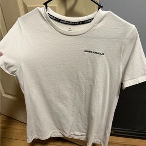 Under Armour Tee with Black Logo
